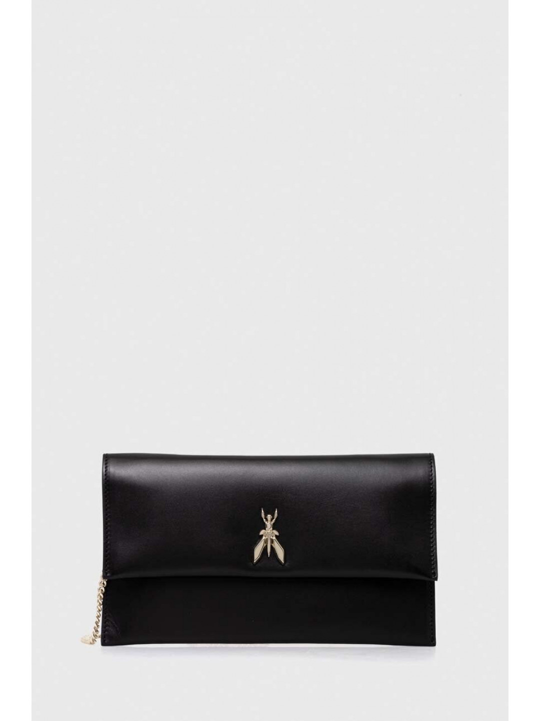 Kožené psaníčko Patrizia Pepe černá barva CB5460 L011